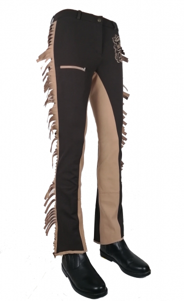 Limited Jodhpurbreeches Cowgirl Wild & Free  in brown/camel